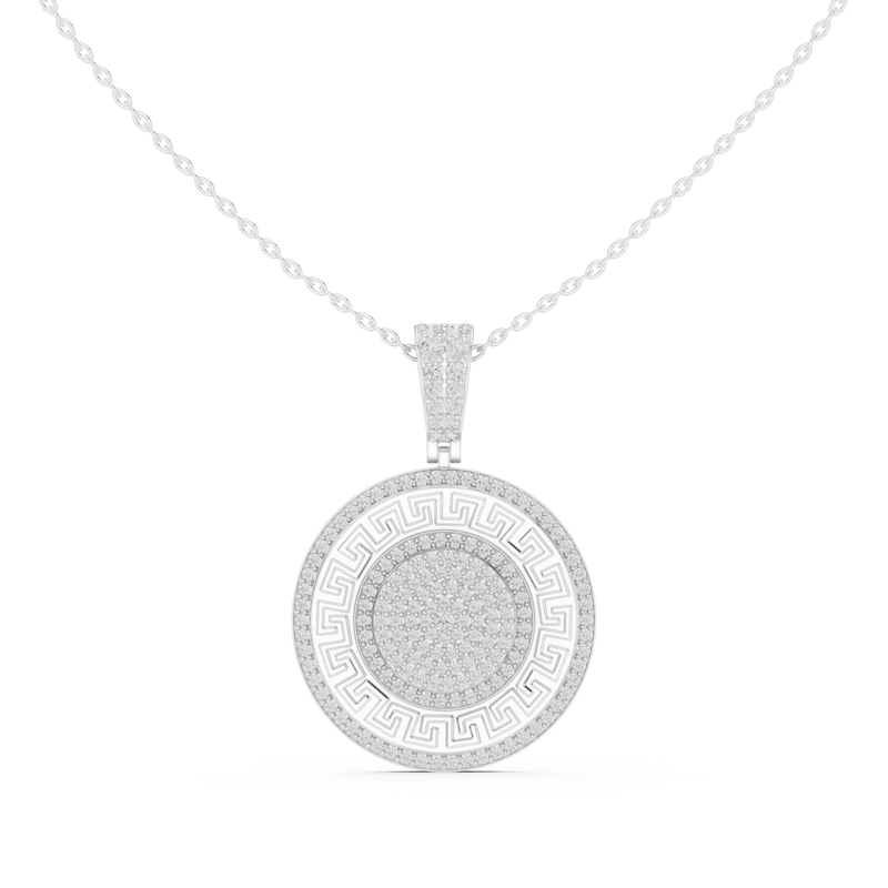 Pendant 9#10033P@7 - White Gold - Image