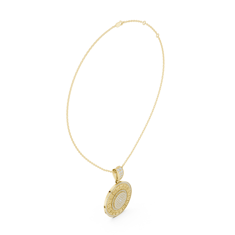 Pendant 9#10033P@7 - Yellow Gold - Image