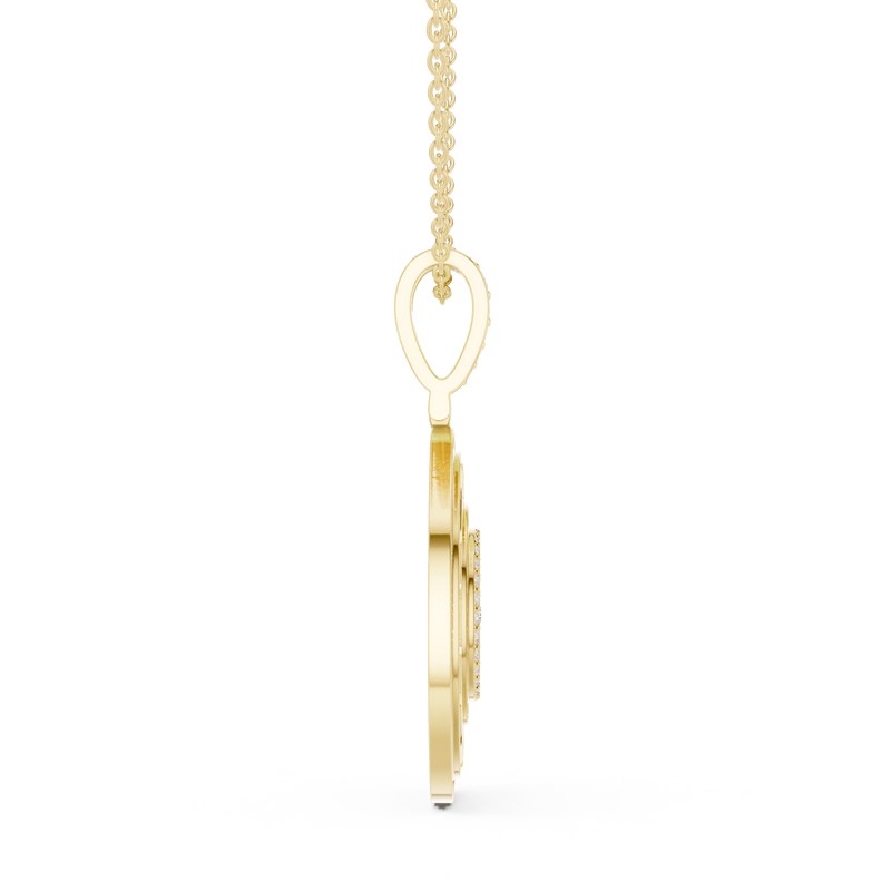 Pendant 9#10033P@7 - Yellow Gold - Image