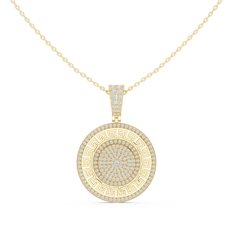 Pendant 9#10033P@7 - Yellow Gold - Image