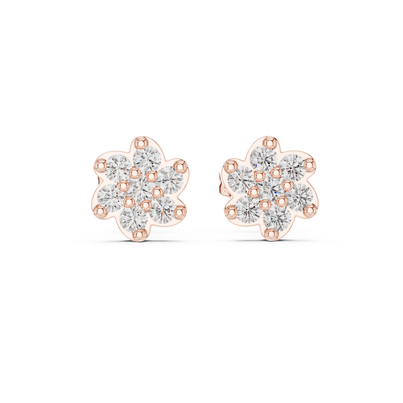 Earring 9#10034E - Rose Gold - Image