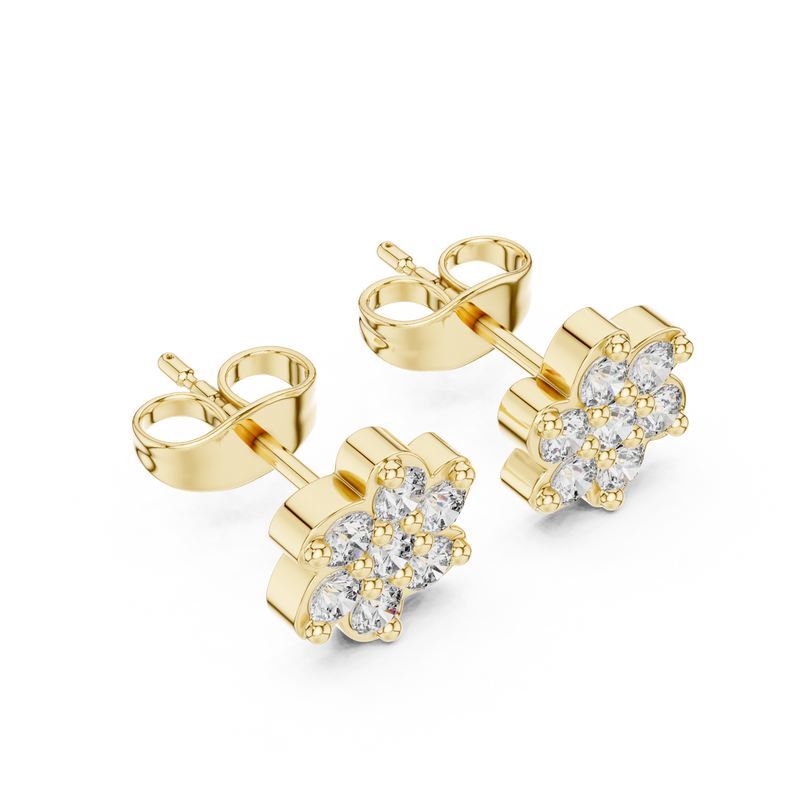 Earring 9#10034E - Yellow Gold - Image