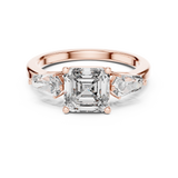 Ladies Ring 9#10034L_SS11@7 - Rose Gold - Image