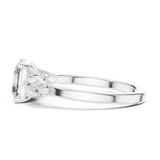 Ladies Ring 9#10034L_SS11@7 - White Gold - Image
