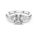 Ladies Ring 9#10034L_SS11@7 - White Gold - Image