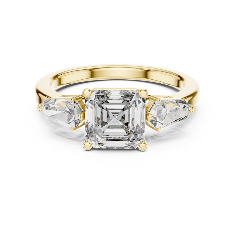 Ladies Ring 9#10034L_SS11@7 - Yellow Gold - Image
