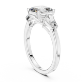 Ladies Ring 9#10034L_SS11@7 - White Gold - Image