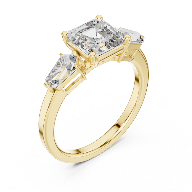 Ladies Ring 9#10034L_SS11@7 - Yellow Gold - Image