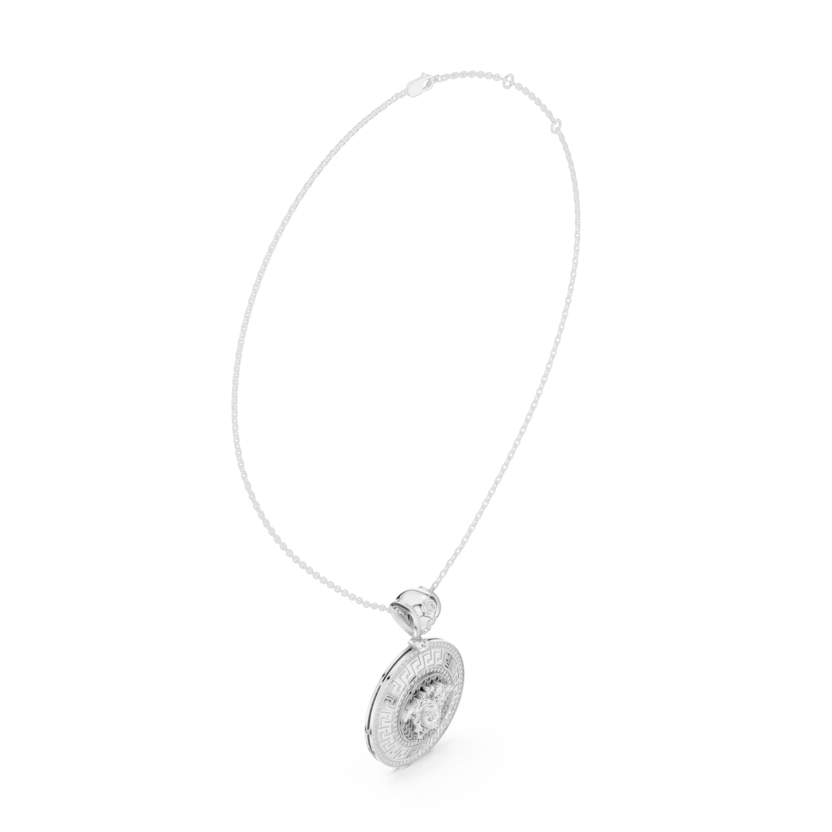 Pendant 9#10034P@7 - White Gold - Image