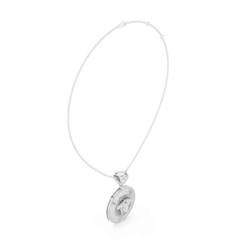 Pendant 9#10034P@7 - White Gold - Image
