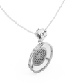 Pendant 9#10034P@7 - White Gold - Image