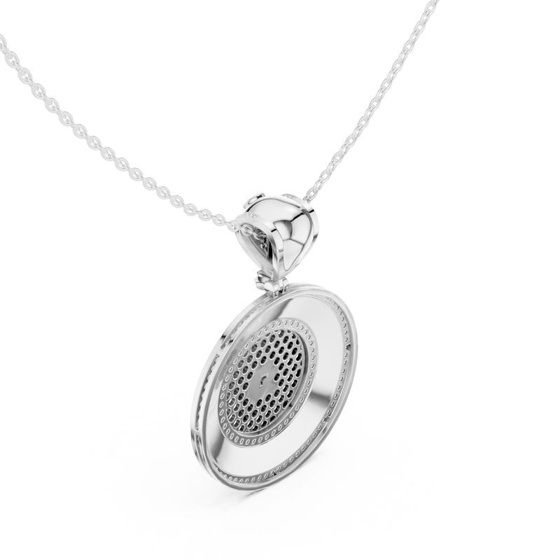 Pendant 9#10034P@7 - White Gold - Image