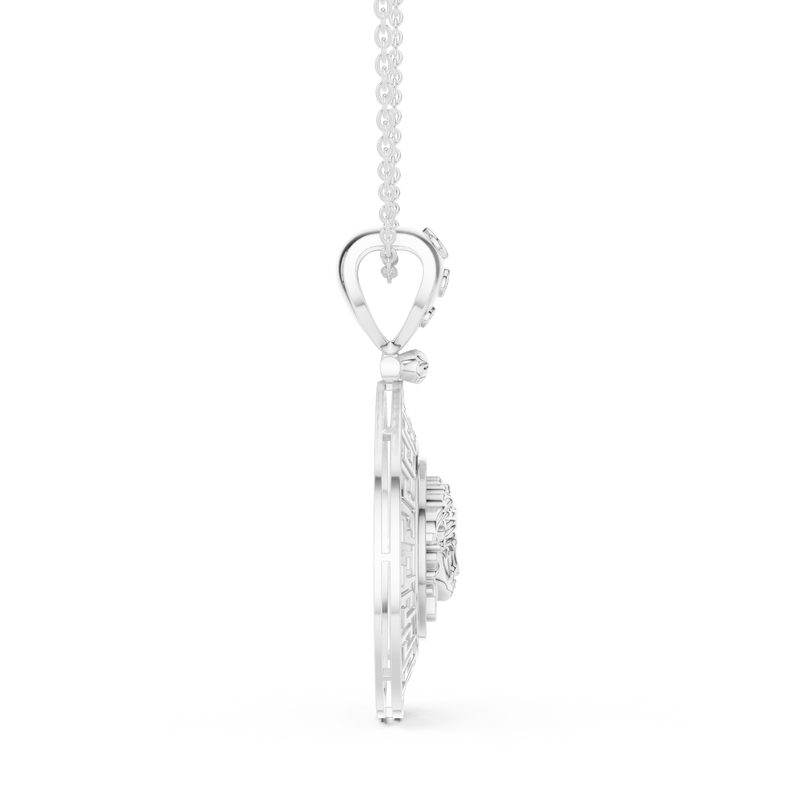 Pendant 9#10034P@7 - White Gold - Image