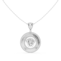 Pendant 9#10034P@7 - White Gold - Image