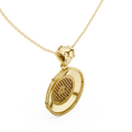 Pendant 9#10034P@7 - Yellow Gold - Image