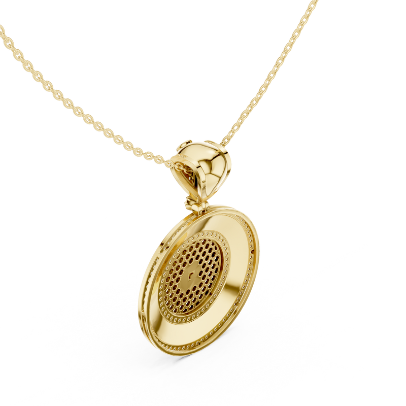 Pendant 9#10034P@7 - Yellow Gold - Image