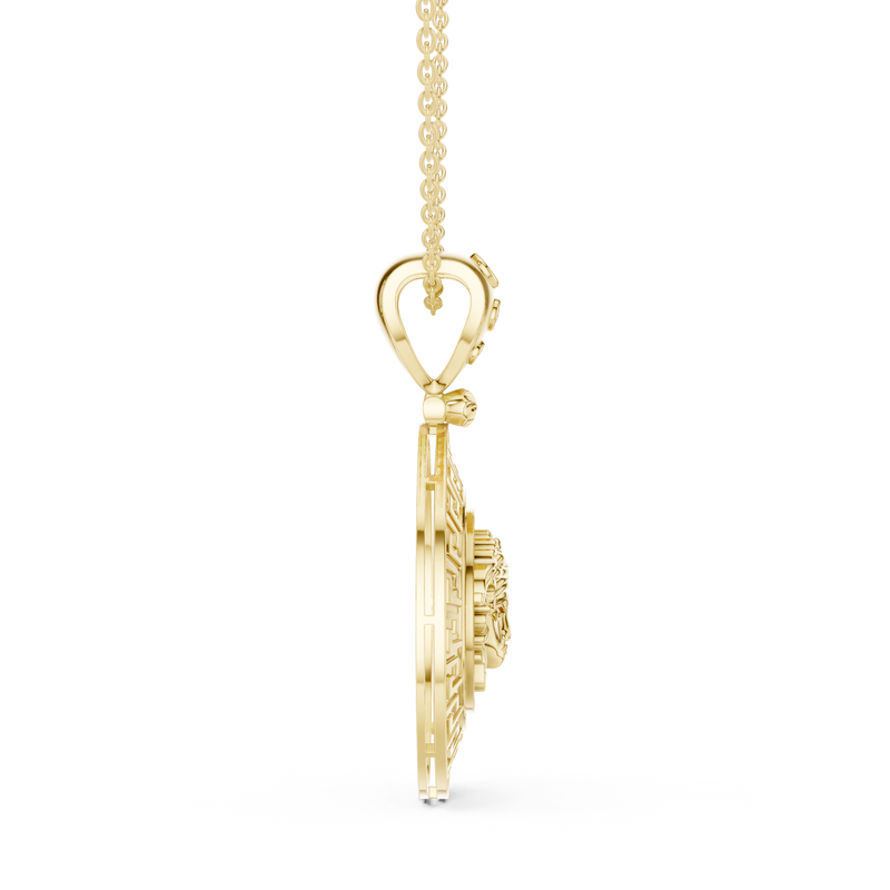 Pendant 9#10034P@7 - Yellow Gold - Image