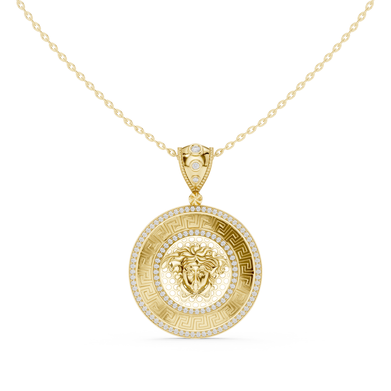 Pendant 9#10034P@7 - Yellow Gold - Image