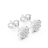 Earring 9#10035E@7 - White Gold - Image