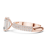 Ladies Ring 9#10035L_SS8@7 - Rose Gold - Image