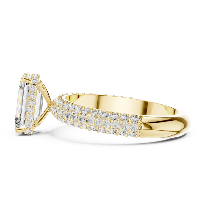 Ladies Ring 9#10035L_SS8@7 - Yellow Gold - Image