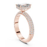 Ladies Ring 9#10035L_SS8@7 - Rose Gold - Image