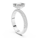 Ladies Ring 9#10035L_SS8@7 - White Gold - Image