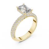 Ladies Ring 9#10035L_SS8@7 - Yellow Gold - Image