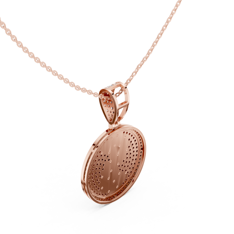 Pendant 9#10035P@7 - Rose Gold - Image