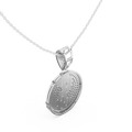 Pendant 9#10035P@7 - White Gold - Image