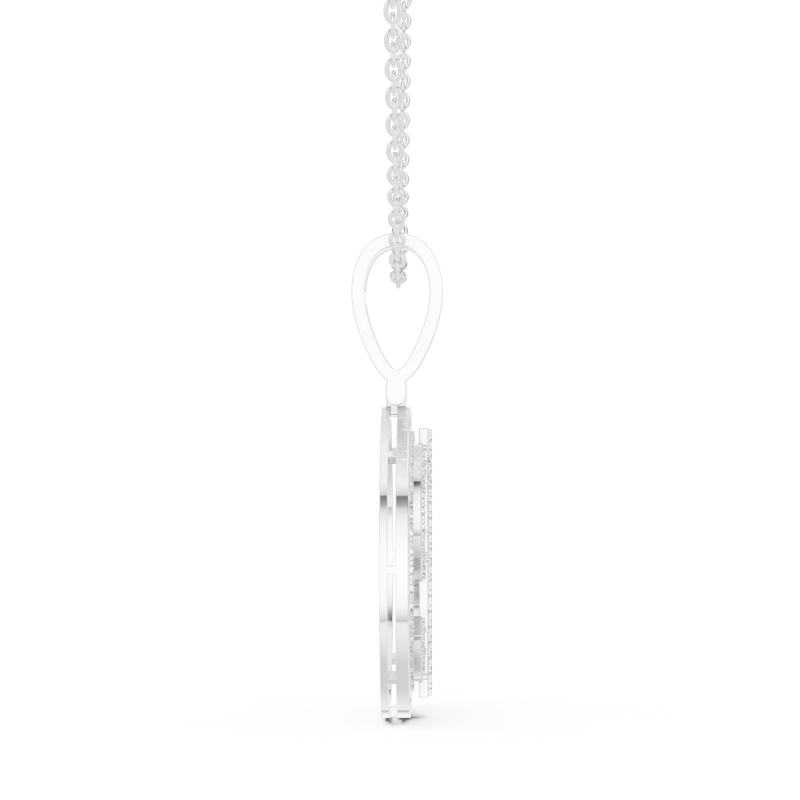 Pendant 9#10035P@7 - White Gold - Image