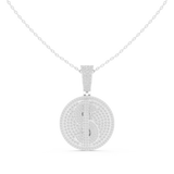 Pendant 9#10035P@7 - White Gold - Image