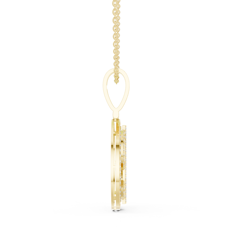 Pendant 9#10035P@7 - Yellow Gold - Image
