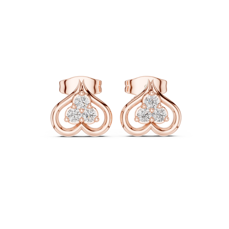 Earring 9#10036E - Rose Gold - Image