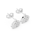 Earring 9#10036E - White Gold - Image