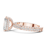 Ladies Ring 9#10036L_SS4 - Rose Gold - Image