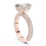 Ladies Ring 9#10036L_SS4 - Rose Gold - Image