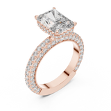 Ladies Ring 9#10036L_SS4 - Rose Gold - Image