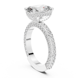 Ladies Ring 9#10036L_SS4 - White Gold - Image
