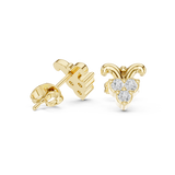 Earring 9#10037E@7 - Yellow Gold - Image