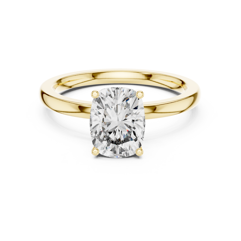 Ladies Ring 9#10037L_SS12 - Yellow Gold - Image