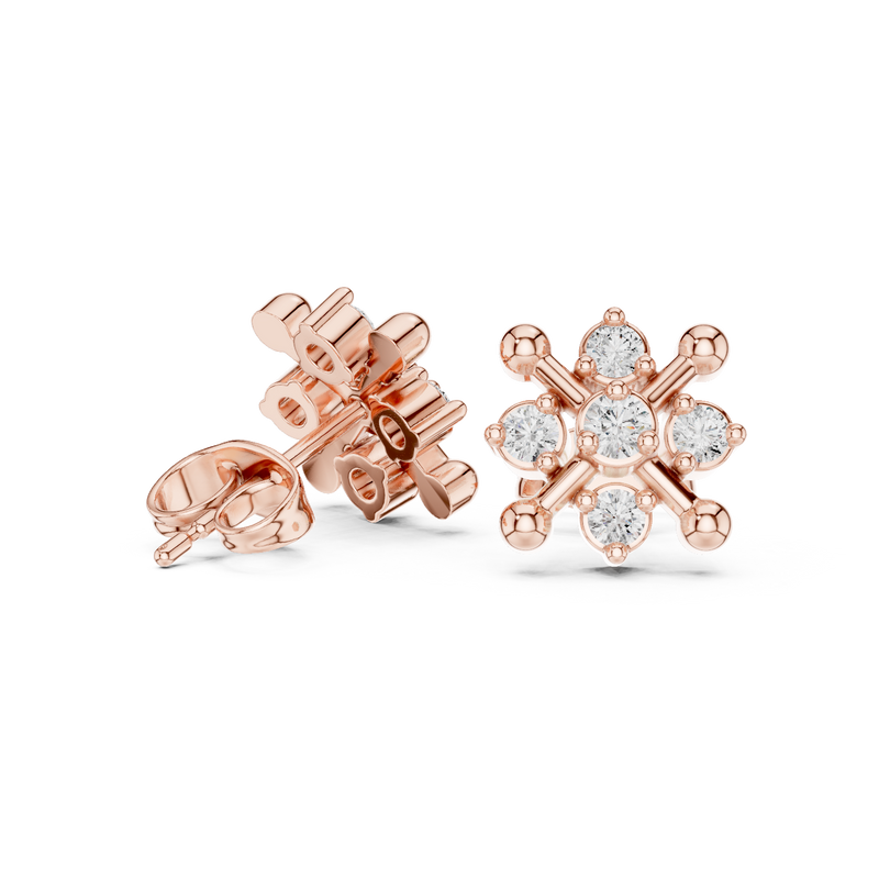 Earring 9#10038E - Rose Gold - Image