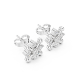 Earring 9#10038E - White Gold - Image