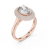 Ladies Ring 9#10038L_SS14 - Rose Gold - Image