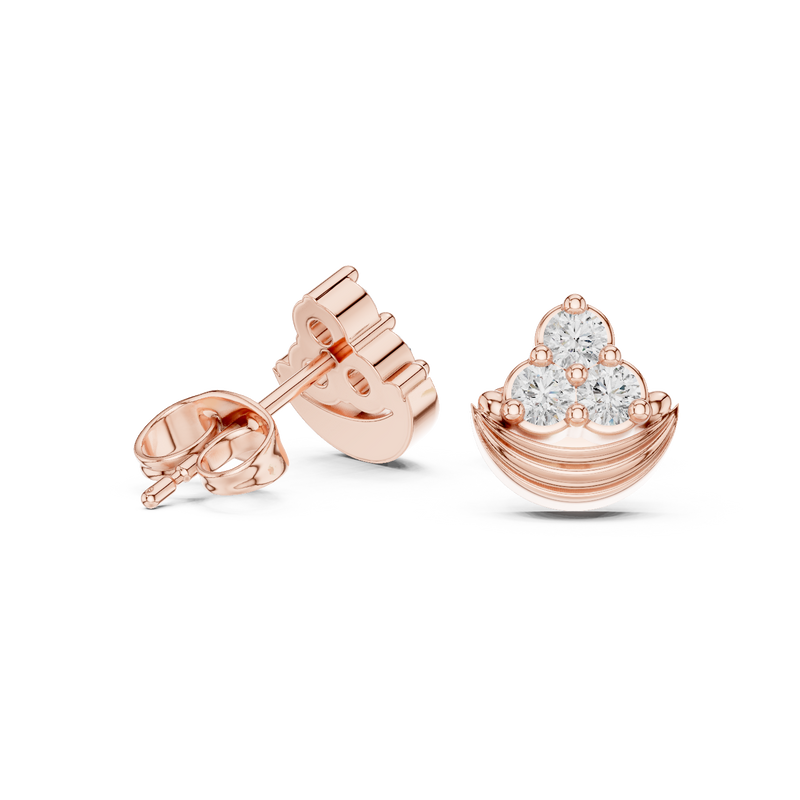 Earring 9#10039E - Rose Gold - Image