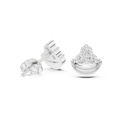 Earring 9#10039E - White Gold - Image