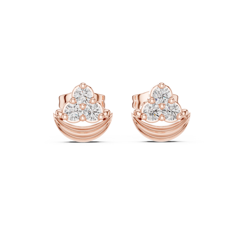 Earring 9#10039E - Rose Gold - Image