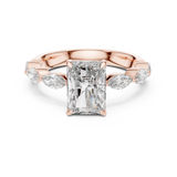 Ladies Ring 9#10040L_SS10 - Rose Gold - Image