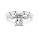 Ladies Ring 9#10040L_SS10 - White Gold - Image