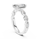 Ladies Ring 9#10040L_SS10 - White Gold - Image